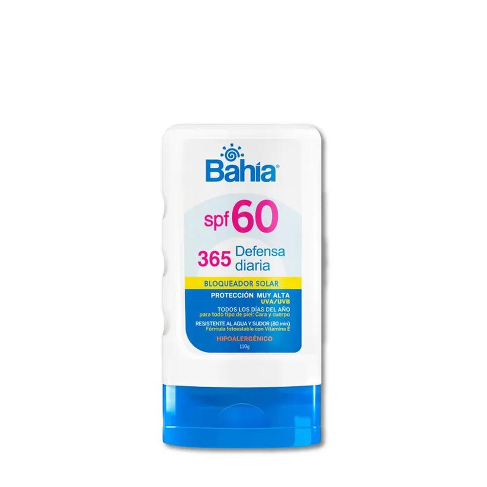 Bloqueador Bahía 365 Defensa Diaria SPF60 110 g.