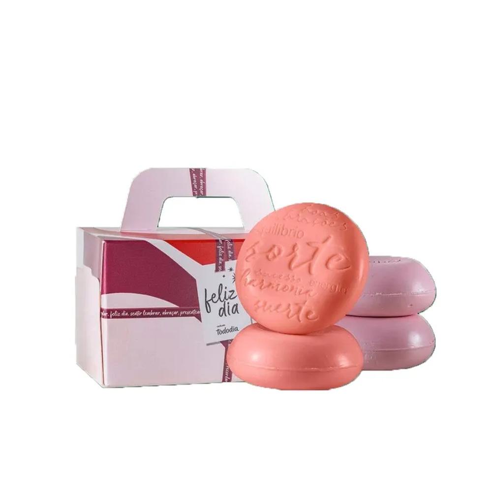 Tododia Caja de Jabones Feliz Dia x4 und