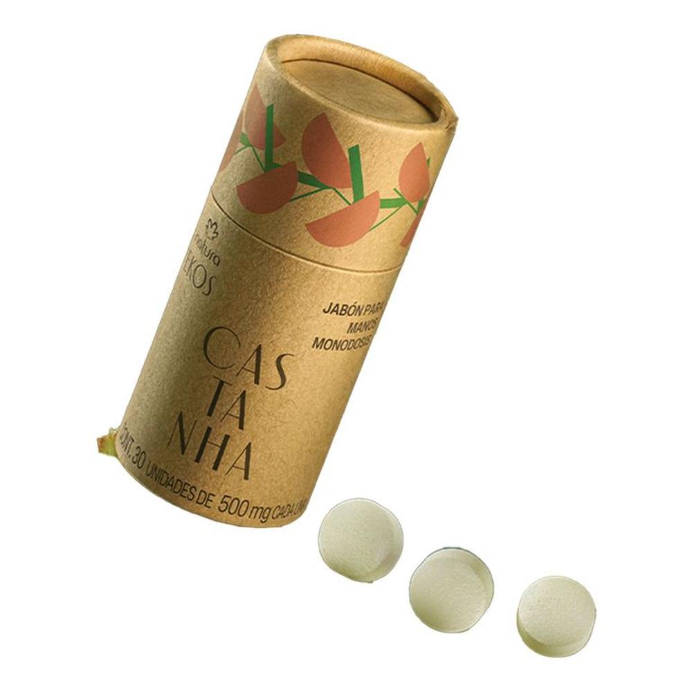 Ekos Castaña Jabones monodosis para manos 30 und x 500g