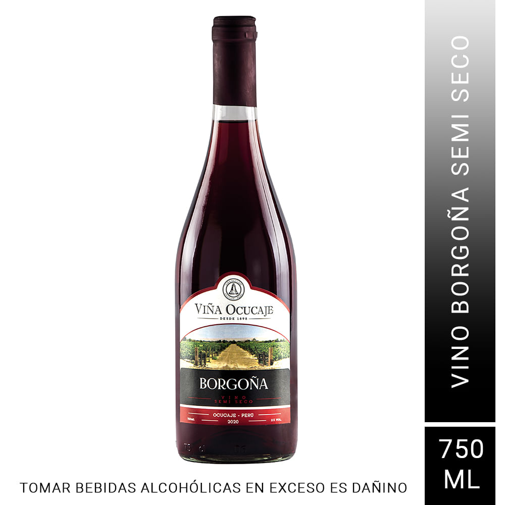Vino Borgoña Ocucaje 750 ml