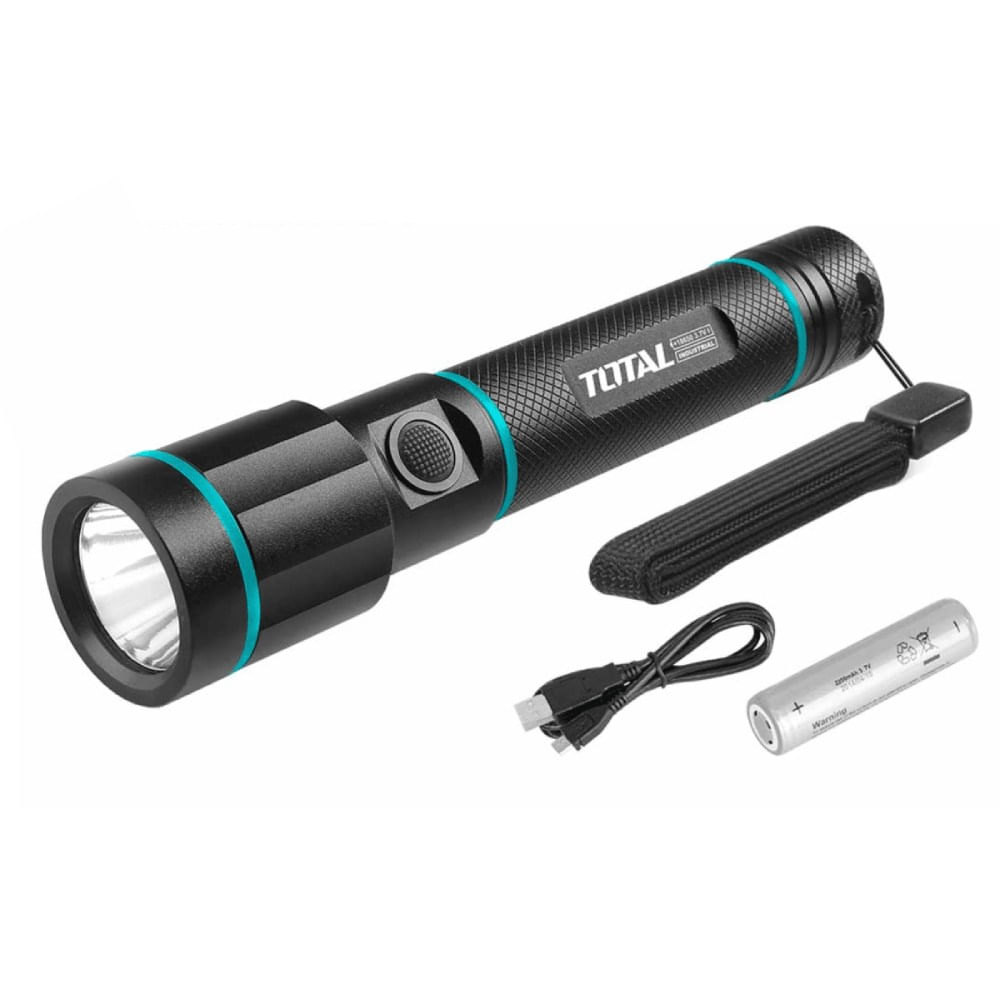 Linterna de mano de aluminio 450 lm total - TCFL1865051