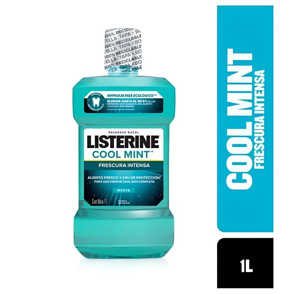 Enjuague Bucal Listerine Cool Mint 1000 ml