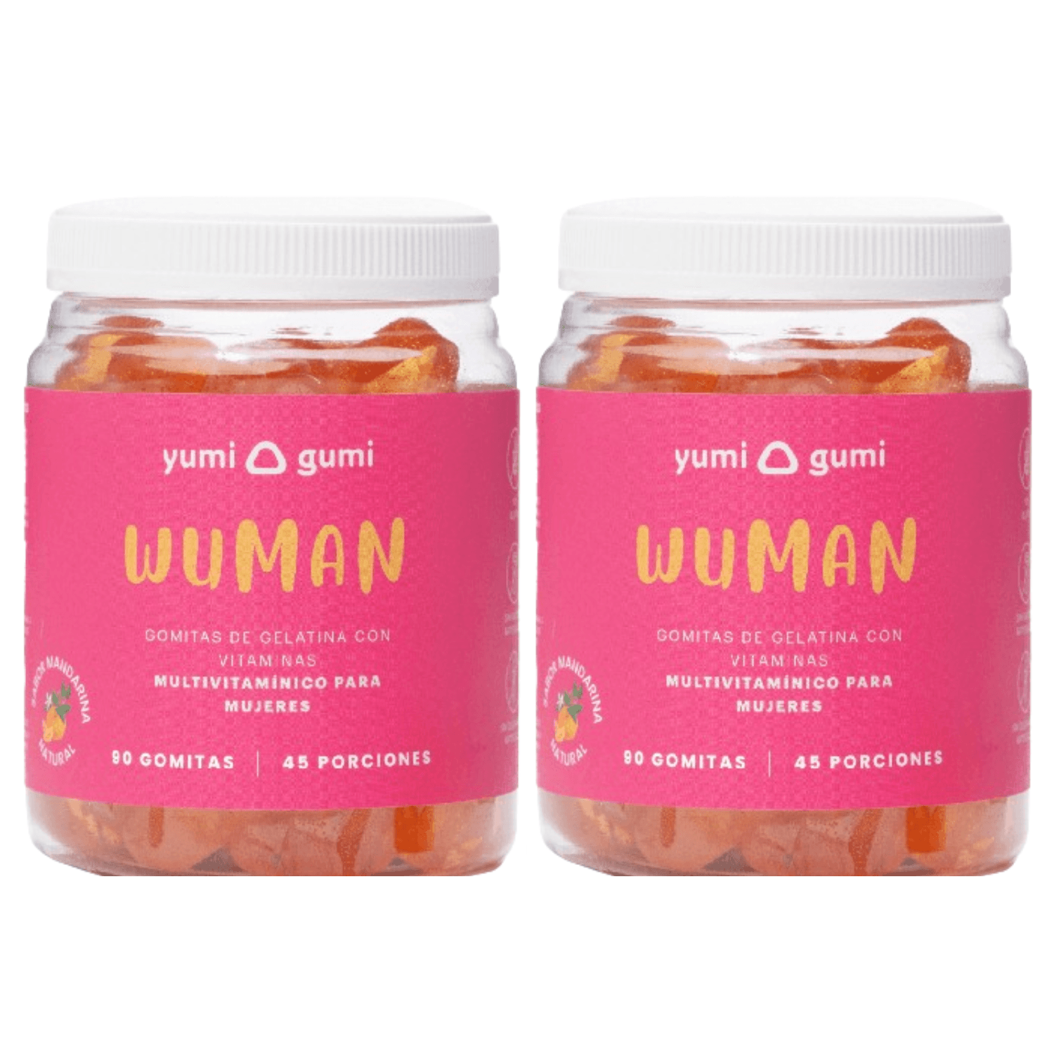 Wuman Gomitas yumi Gumi 90 Und Mandarina x2