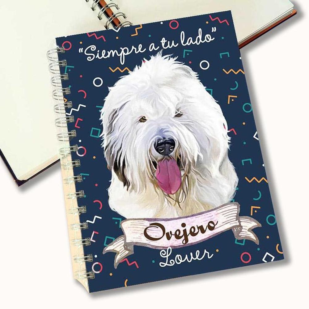 Cuaderno A5 - Qala Diseño - Perro Ovejero Cuaderno A5 - Qala Diseño - Perro Ovejero
