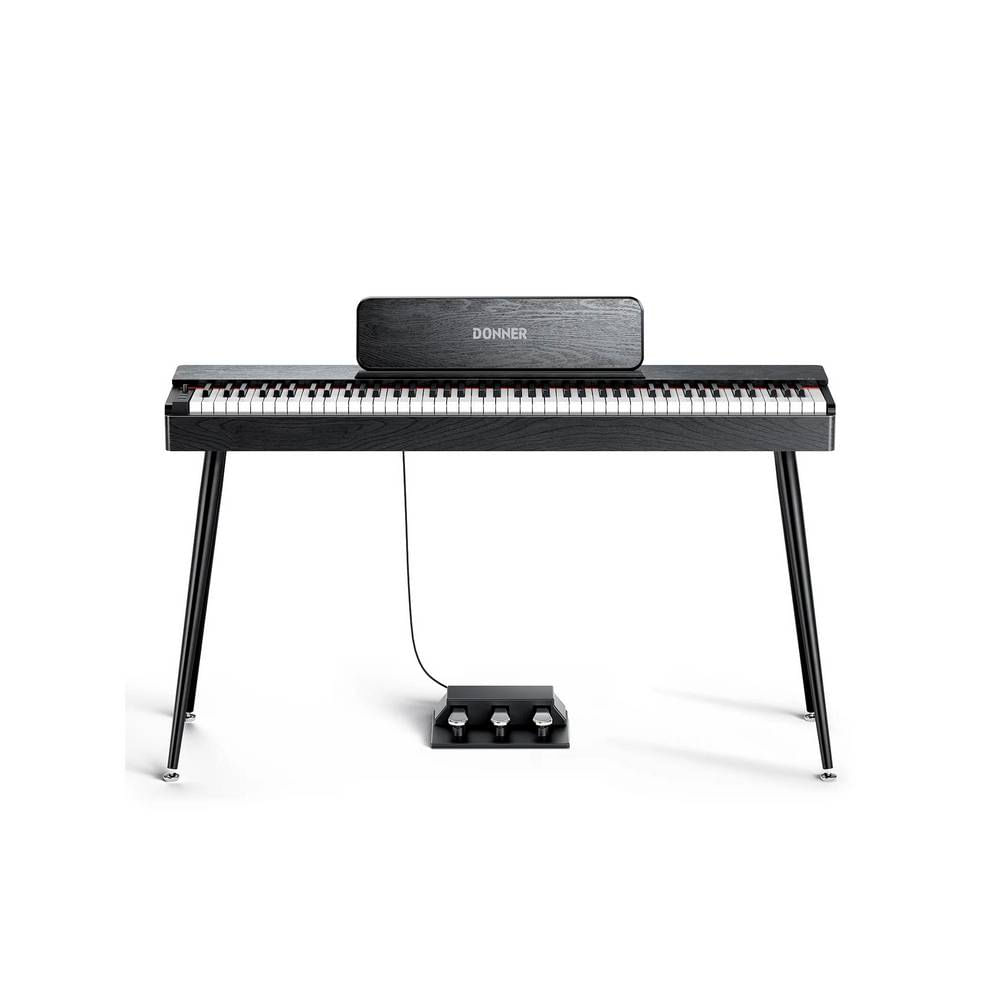 Piano Digital Donner S100 – 88 Teclas con Mueble (Negro)