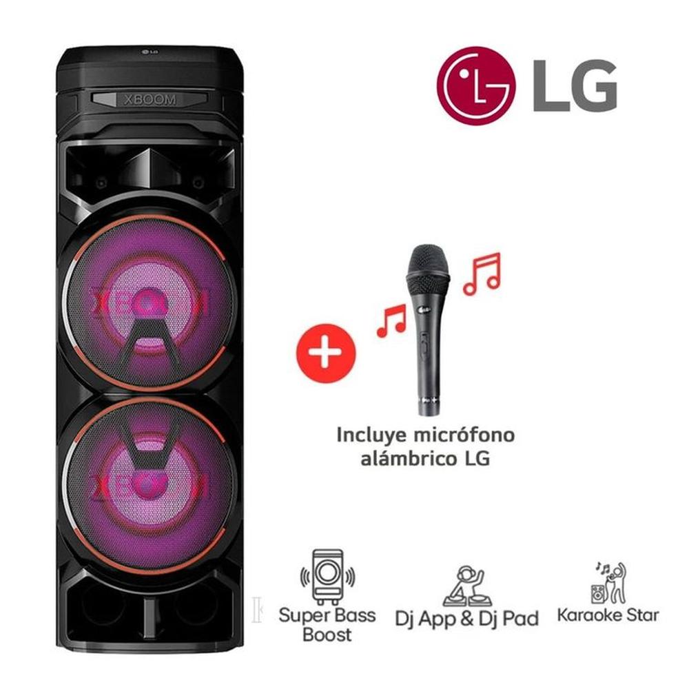 PARLANTE BLUETOOTH PORTÁTIL LG TORRE DE SONIDO XBOOM RNC9