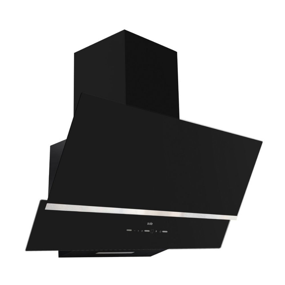 Campana Decorativa 90cm Sole Nimbus Negro de Metal Campana Decorativa 90cm Sole Nimbus Negro de Metal