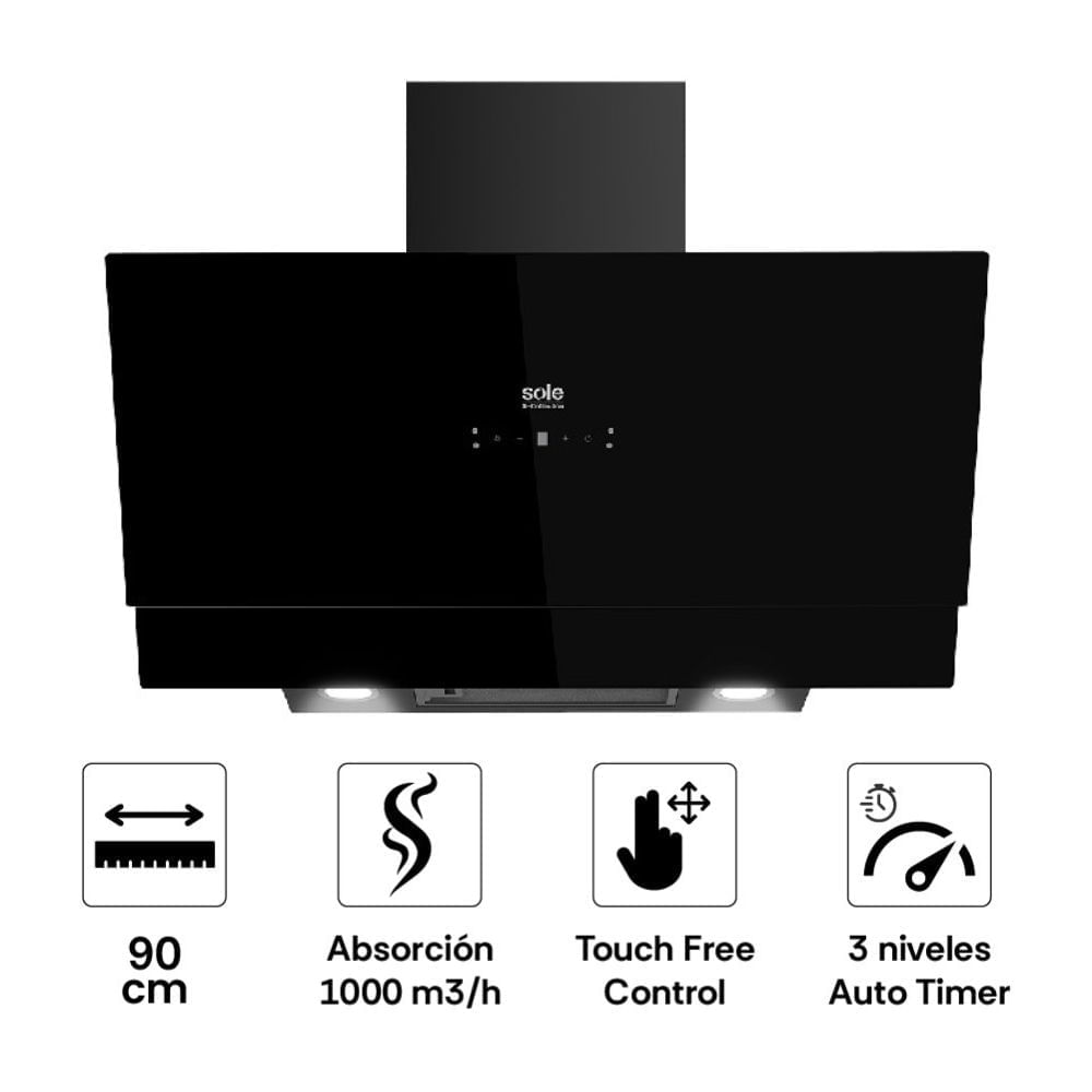 Campana Extractora Decorativa 90cm S-Collection Signature Campana Extractora Decorativa 90cm S-Collection Signature