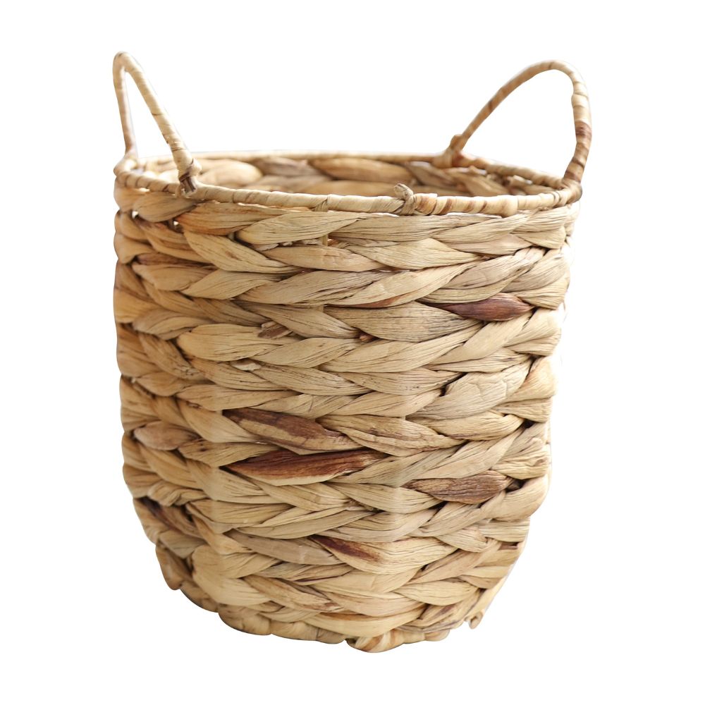 Canasta ratán decorativa terraza Pequeña Orange Canasta ratán decorativa terraza Pequeña Orange