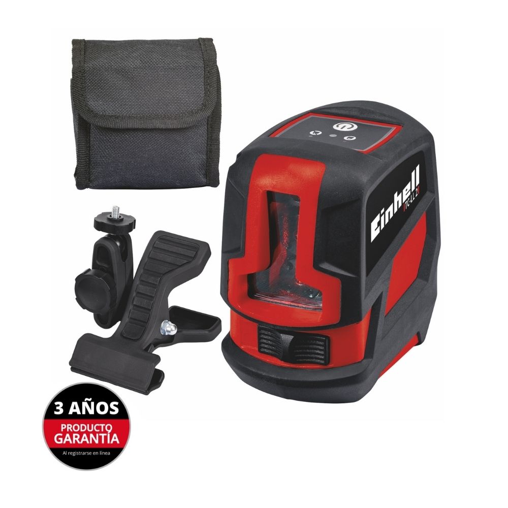 Nivel Láser Cruzado Einhell TCLL 2 Rojo 8m Alcance Nivel Láser Cruzado Einhell TCLL 2 Rojo 8m Alcance