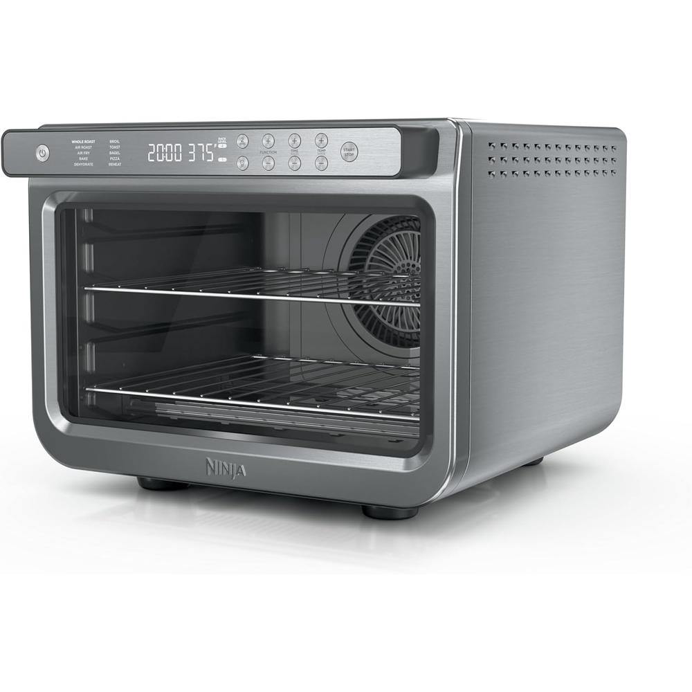 Ninja Prestige XL DT501, horno y freidora de aire 10 en 1, pavo 5.5 kg | Acero