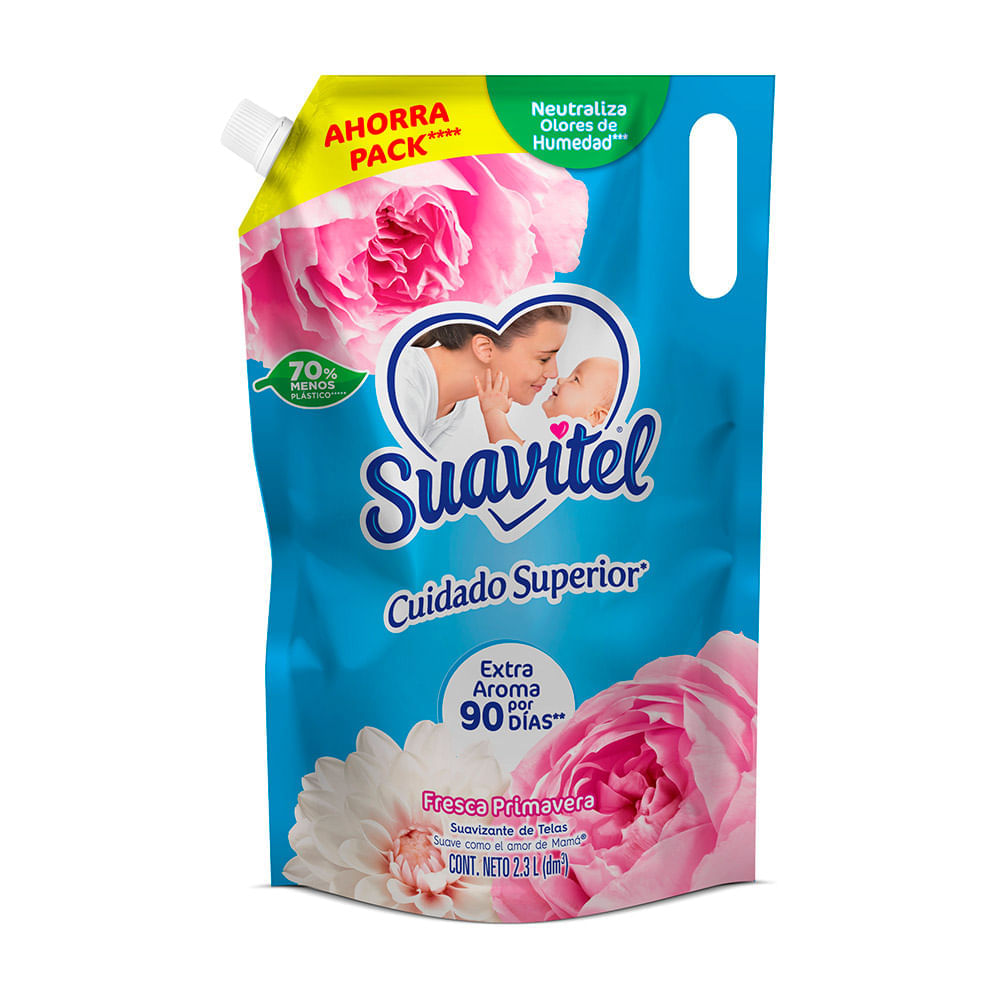 Suavizante Suavitel Fresca Primavera 2.3L Suavizante Suavitel Fresca Primavera 2.3L
