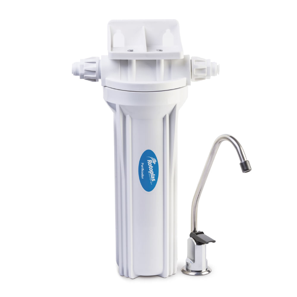 Purificador de agua Rotoplas Bajo lavadero 2L/min Blanco Purificador de agua Rotoplas Bajo lavadero 2L/min Blanco