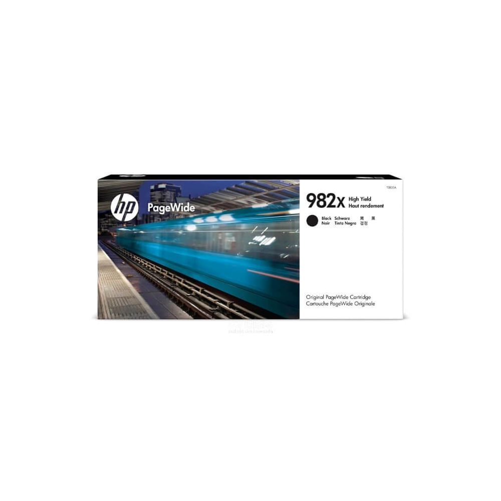 Tinta negra HP 982X para impresoras - Alta capacidad y rendimiento excepcional - Ideal para oficina