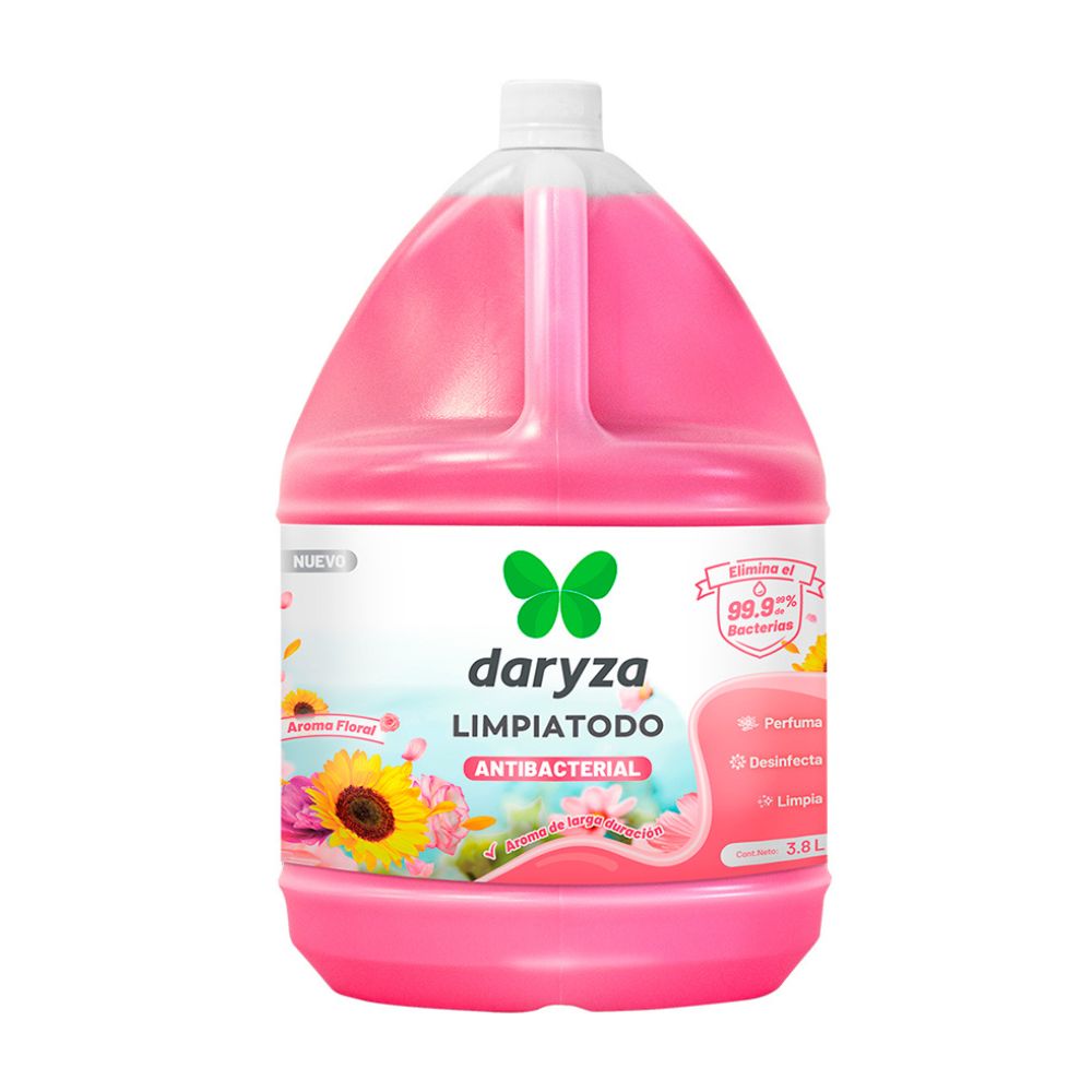 Limpiatodo Antibacterial Daryza Floral 1gl Limpiatodo Antibacterial Daryza Floral 1gl