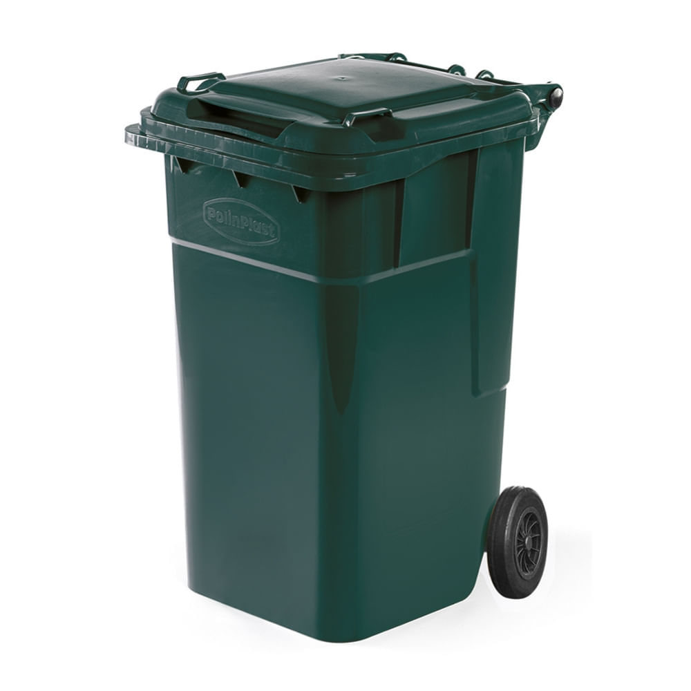 Super Tacho Recolector King Kong N° 120 con Ruedas Verde Polinplast Super Tacho Recolector King Kong N° 120 con Ruedas Verde Polinplast