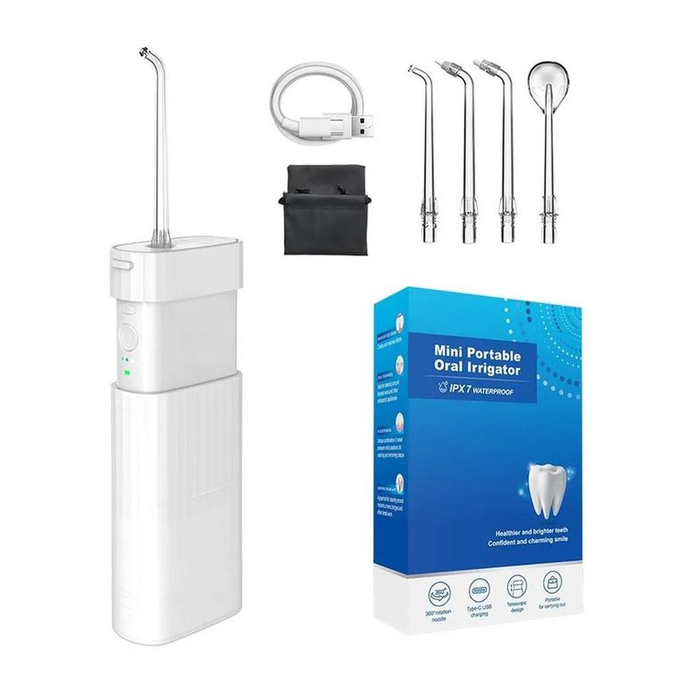 Irrigador Bucal Mini Portátil 5 modos