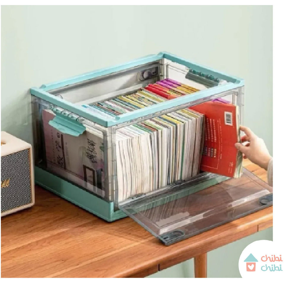 CAJA ORGANIZADORA APILABLE - VERDE