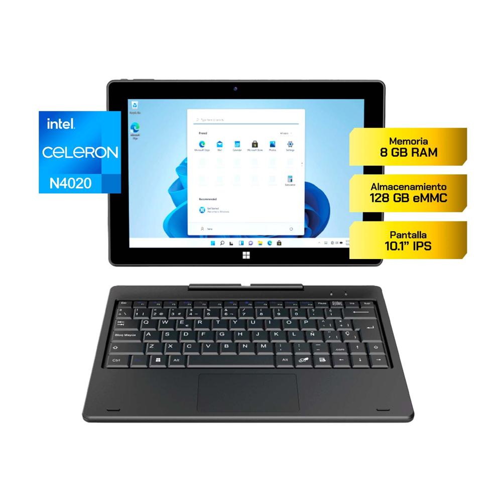 Notebook 2 en 1 Advance CN4058 10.1"" Celeron N4020 8GB RAM 128GB W11H