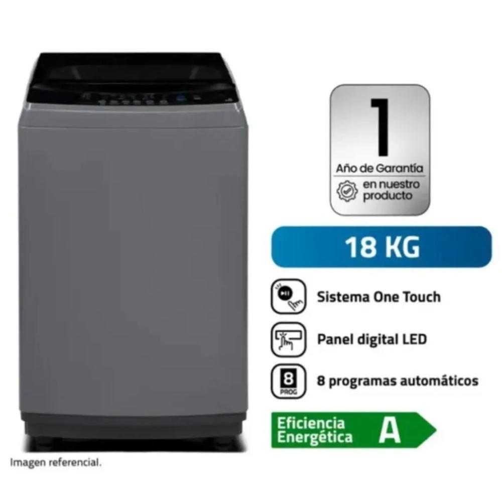 Lavadora Indurama 18KG Automática LRI-18DGR