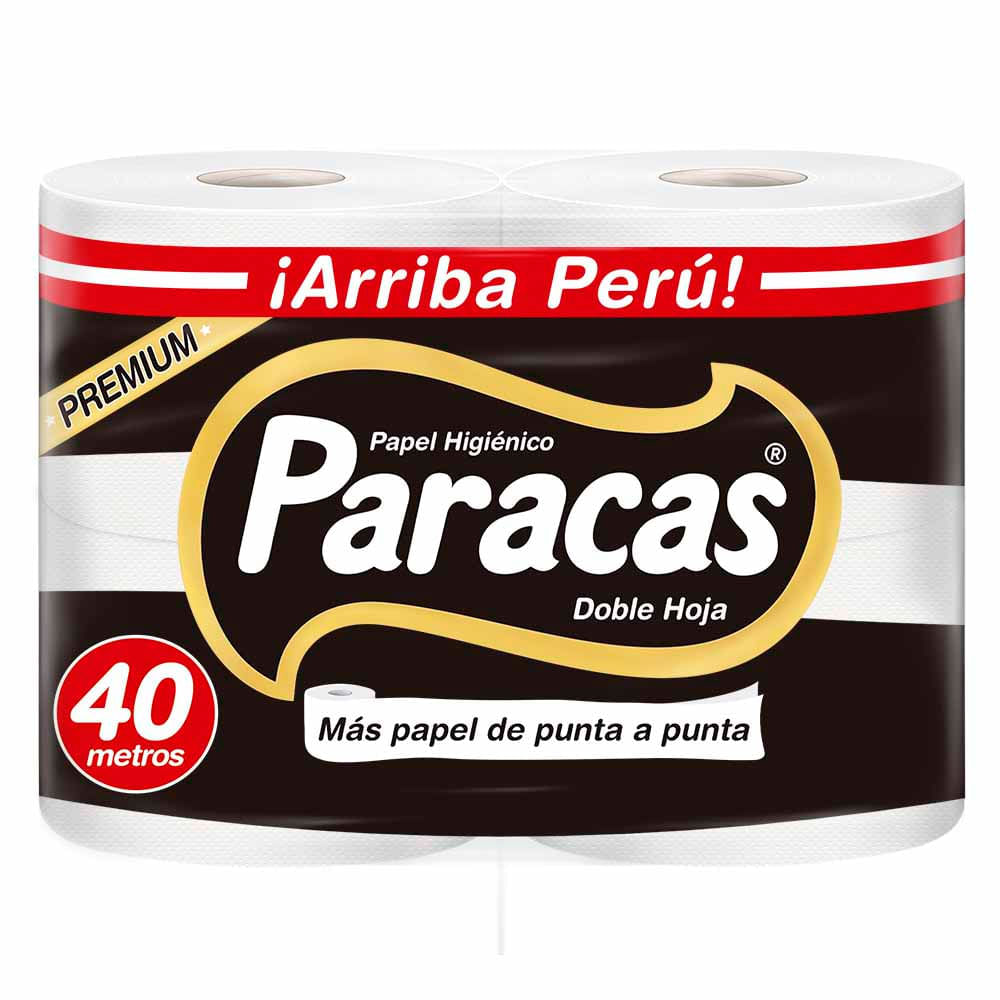 Papel Higiénico PARACAS Doble Hoja 4un