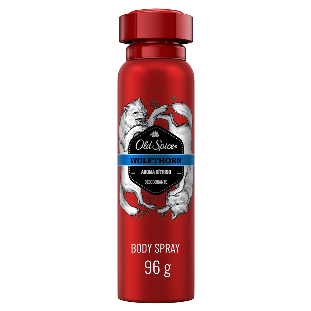Desodorante para Hombre en Aerosol OLD SPICE Wolfthorn Frasco 150ml Desodorante para Hombre en Aerosol OLD SPICE Wolfthorn Frasco 150ml