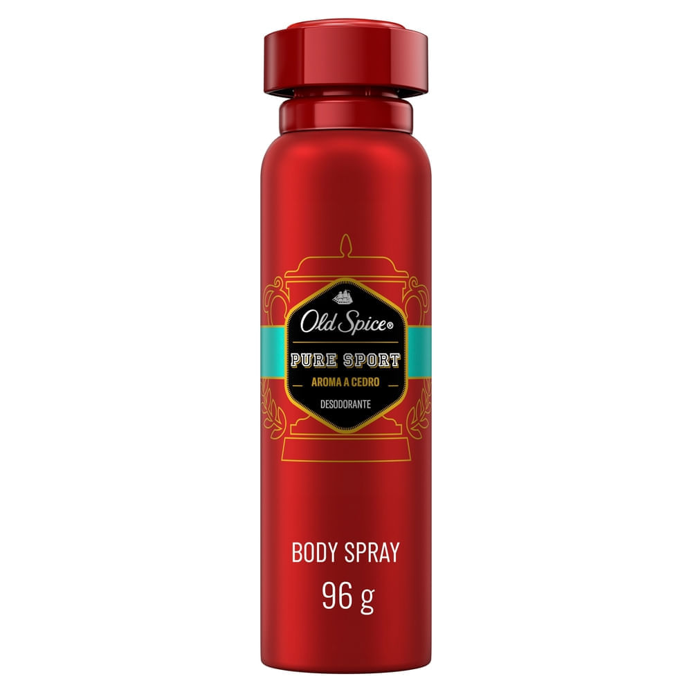 Desodorante para Hombre en Aerosol OLD SPICE Pure Sport Frasco 150ml Desodorante para Hombre en Aerosol OLD SPICE Pure Sport Frasco 150ml