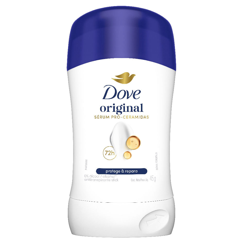 Desodorante para Mujer en Barra DOVE Original Frasco 45g Desodorante para Mujer en Barra DOVE Original Frasco 45g