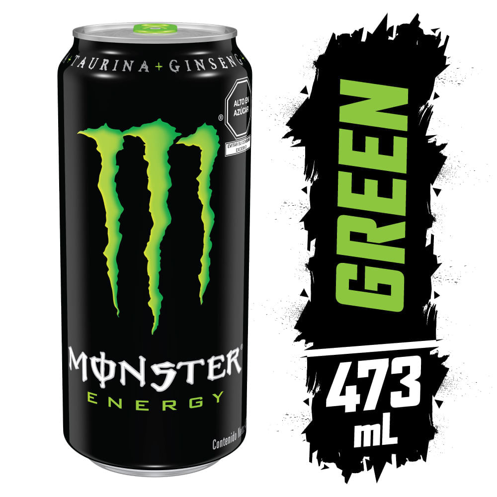 Bebida Energizante MONSTER Energy Lata 473ml Bebida Energizante MONSTER Energy Lata 473ml