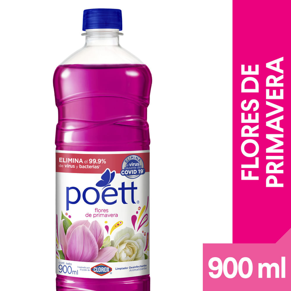 Limpiador POETT Flores de Primavera Botella 900ml