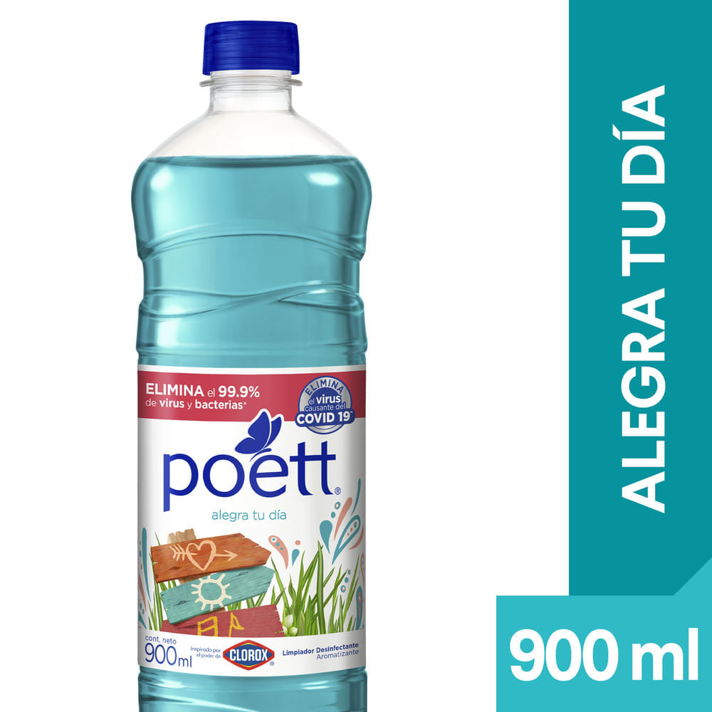 Limpiador POETT Alegra Tu Día Botella 900ml