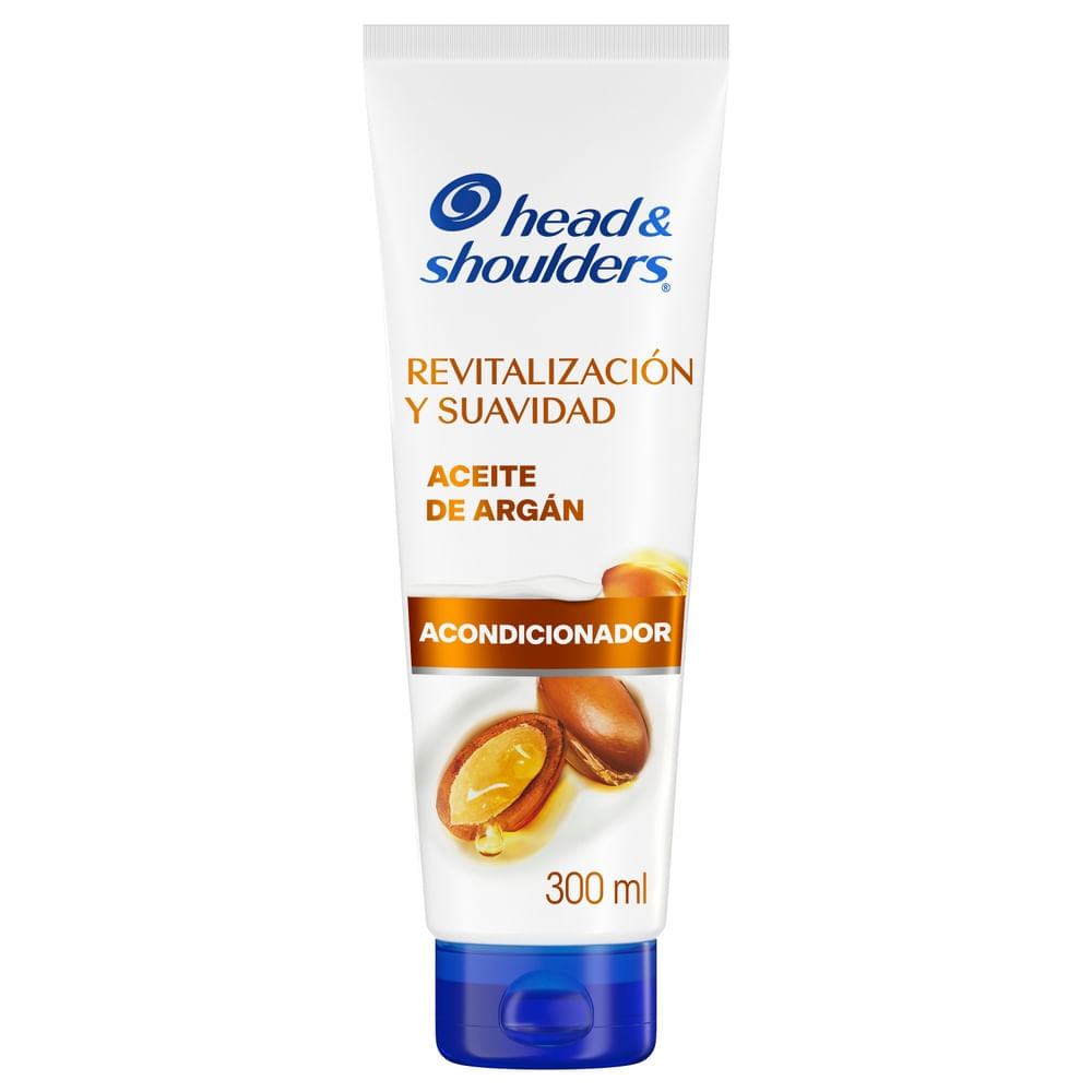 Acondicionador HEAD & SHOULDERS Revitalización y Suavidad Control Caspa Tubo 300ml Acondicionador HEAD & SHOULDERS Revitalización y Suavidad Control Caspa Tubo 300ml
