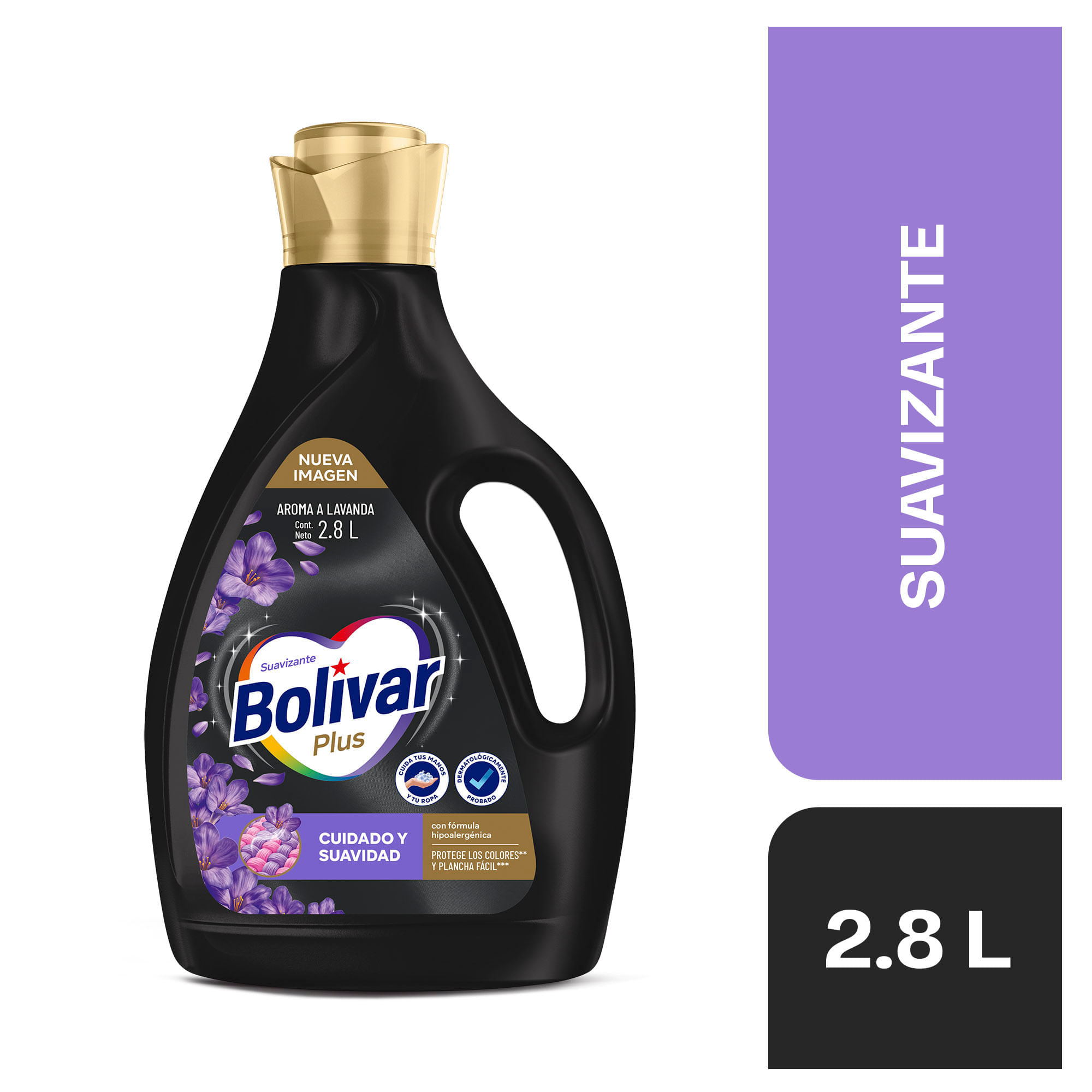 Suavizante BOLÍVAR Plus Lavanda Galonera 2.8L
