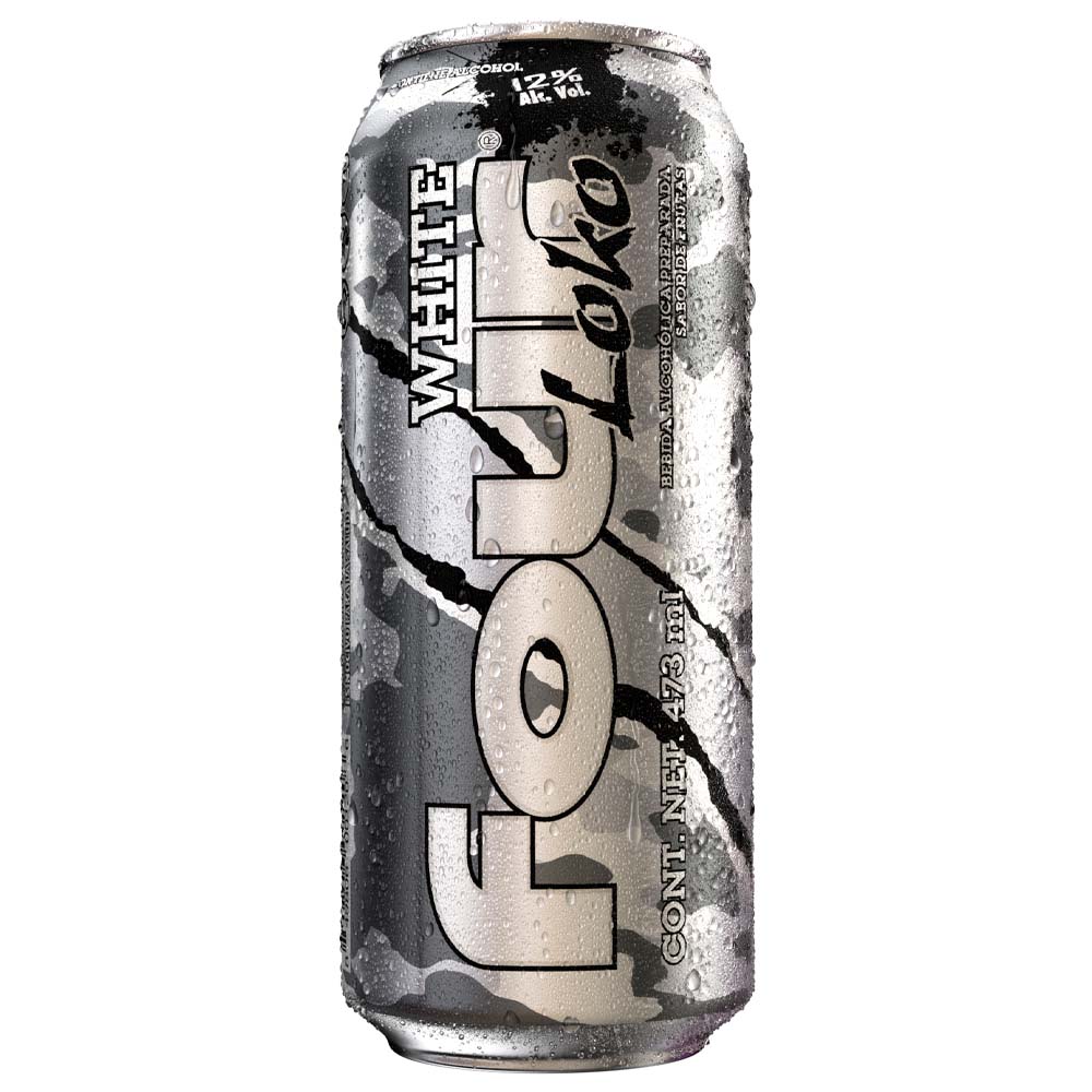Ready To Drink (RTD) FOUR LOKO White Lata 473ml