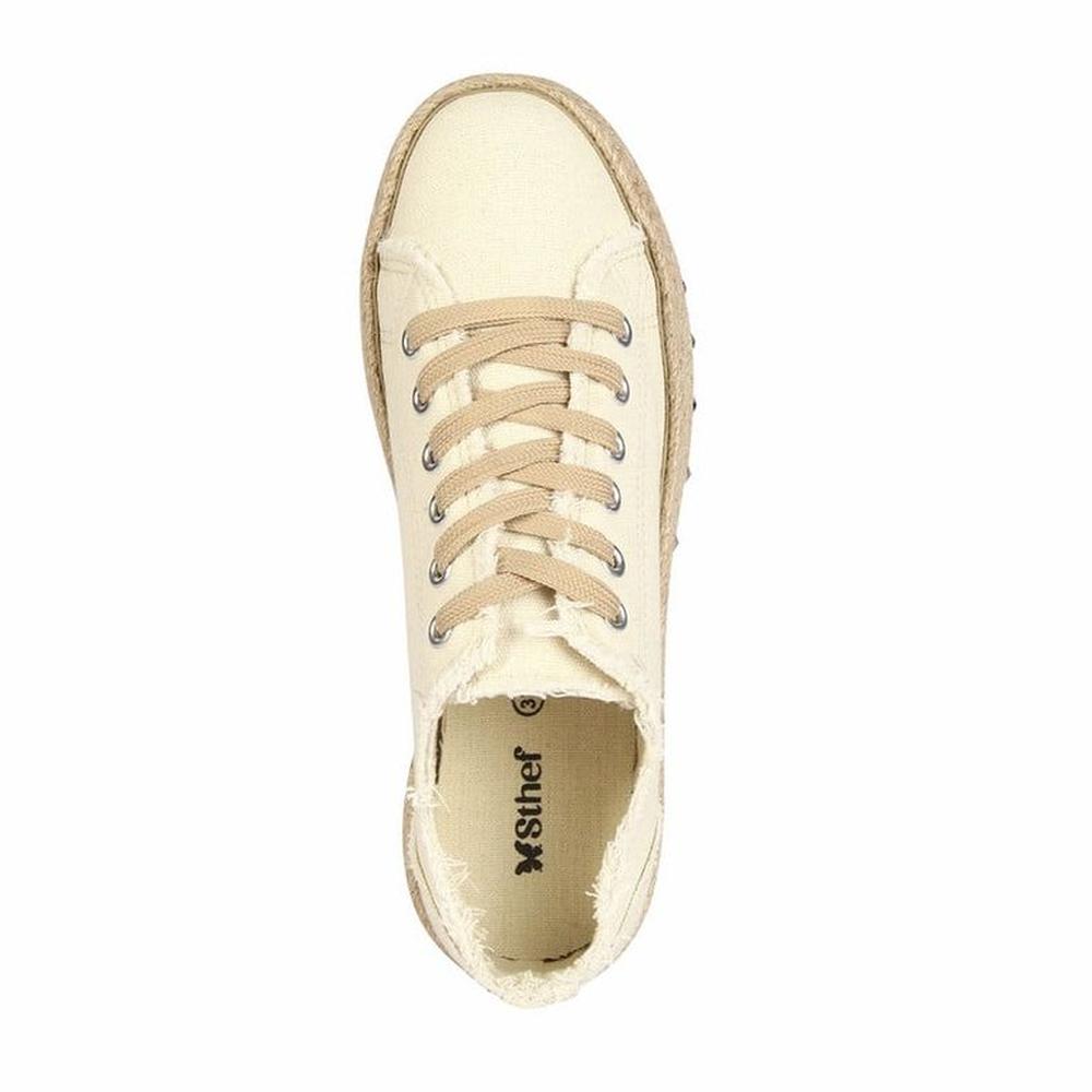 Alpargata para mujer STHEF CREMA Oechsle