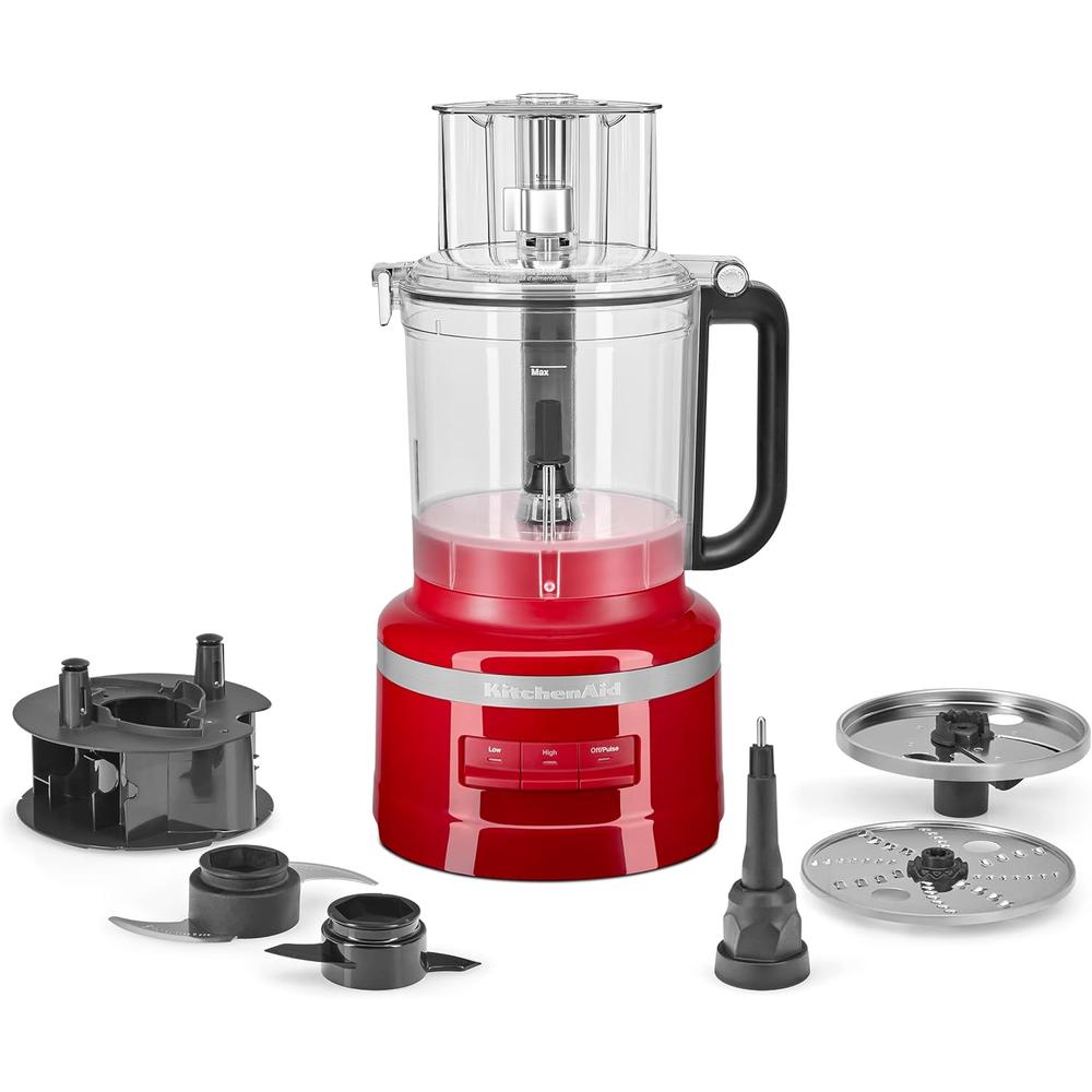 KitchenAid KFP1318, procesador de alimentos 13 qt / 12.3 L | Rojo