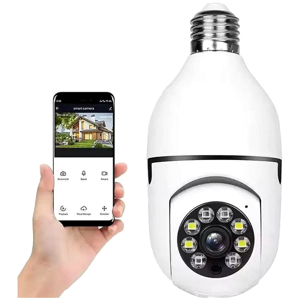 Camara de Seguridad Inalambrica Wifi Hd de Foco y Audio