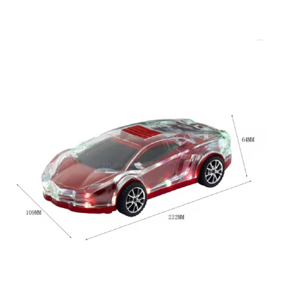 Parlante carro-1 USB/BT/FM/SD/AUX LUCES LED