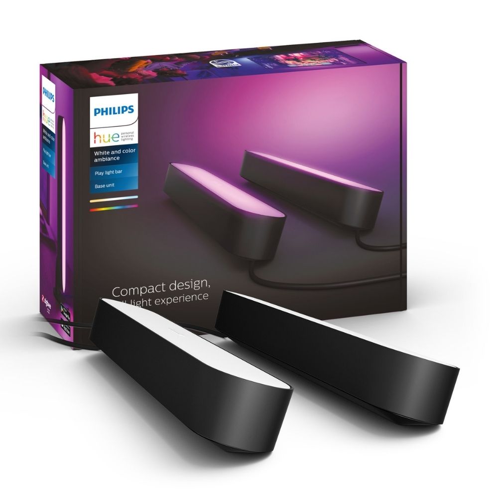 Lampara de mesa kit barra de luces hue play x2 philips Lampara de mesa kit barra de luces hue play x2 philips