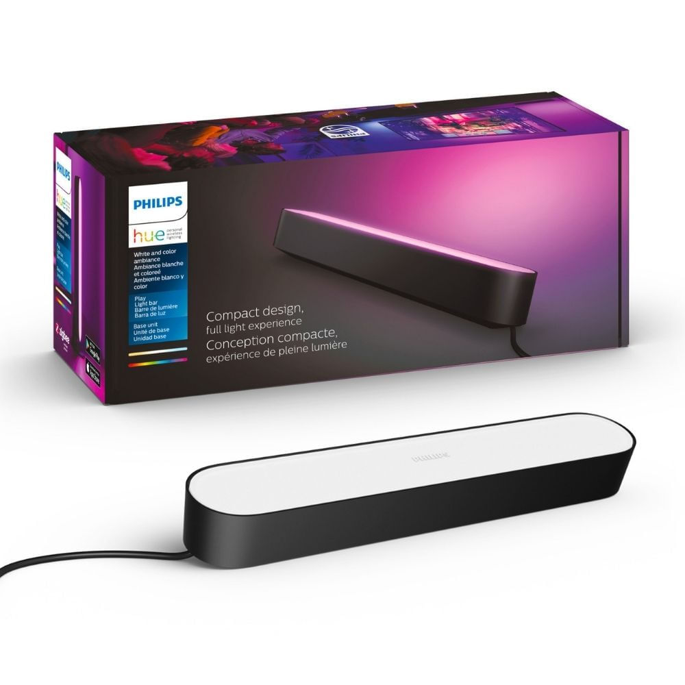 Lampara de mesa extension barra de luz hue play philips