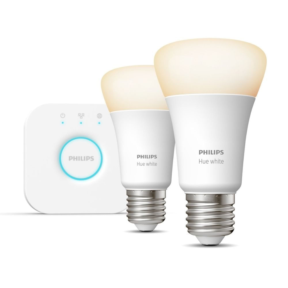 Focos hue pack x2 kit de inicio e27 lc 9.5w philips Focos hue pack x2 kit de inicio e27 lc 9.5w philips