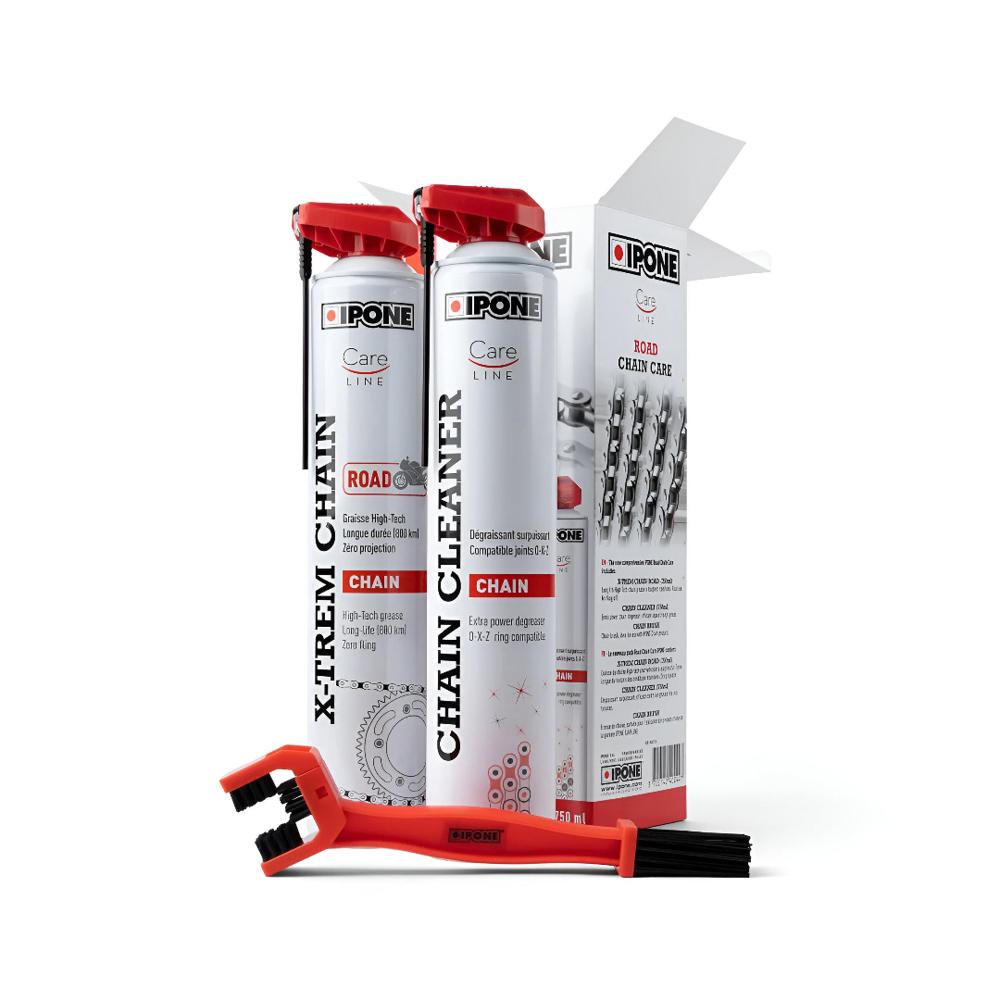 ROAD CHAIN CARE KIT LIMPIEZA DE CADENA 750ML - IPONE