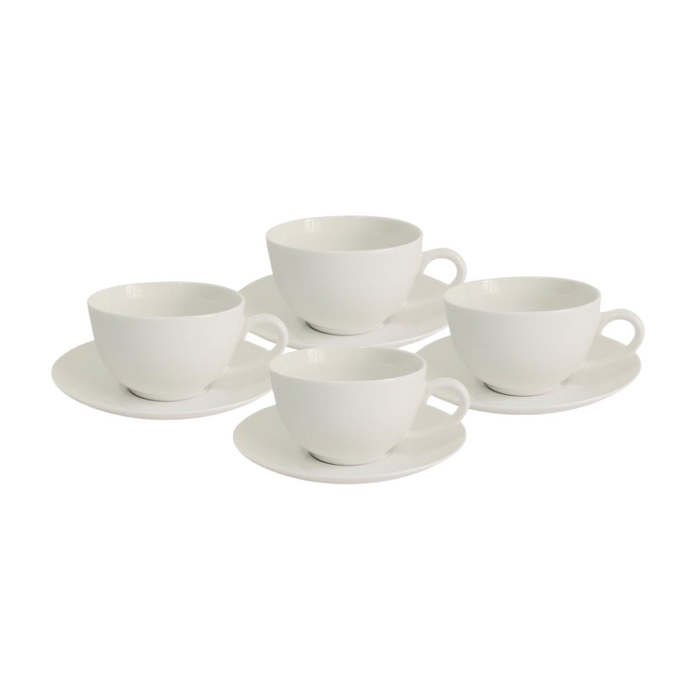 Set de 4 tazas Blanco Orange Set de 4 tazas Blanco Orange