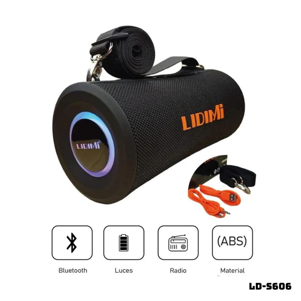 PARLANTE PORTATIL BLUETOOTH LIDIMI LD-S606 30W