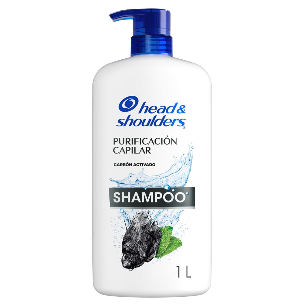 Shampoo HEAD & SHOULDERS Purificación Capilar Control Caspa Botella 1L Shampoo HEAD & SHOULDERS Purificación Capilar Control Caspa Botella 1L