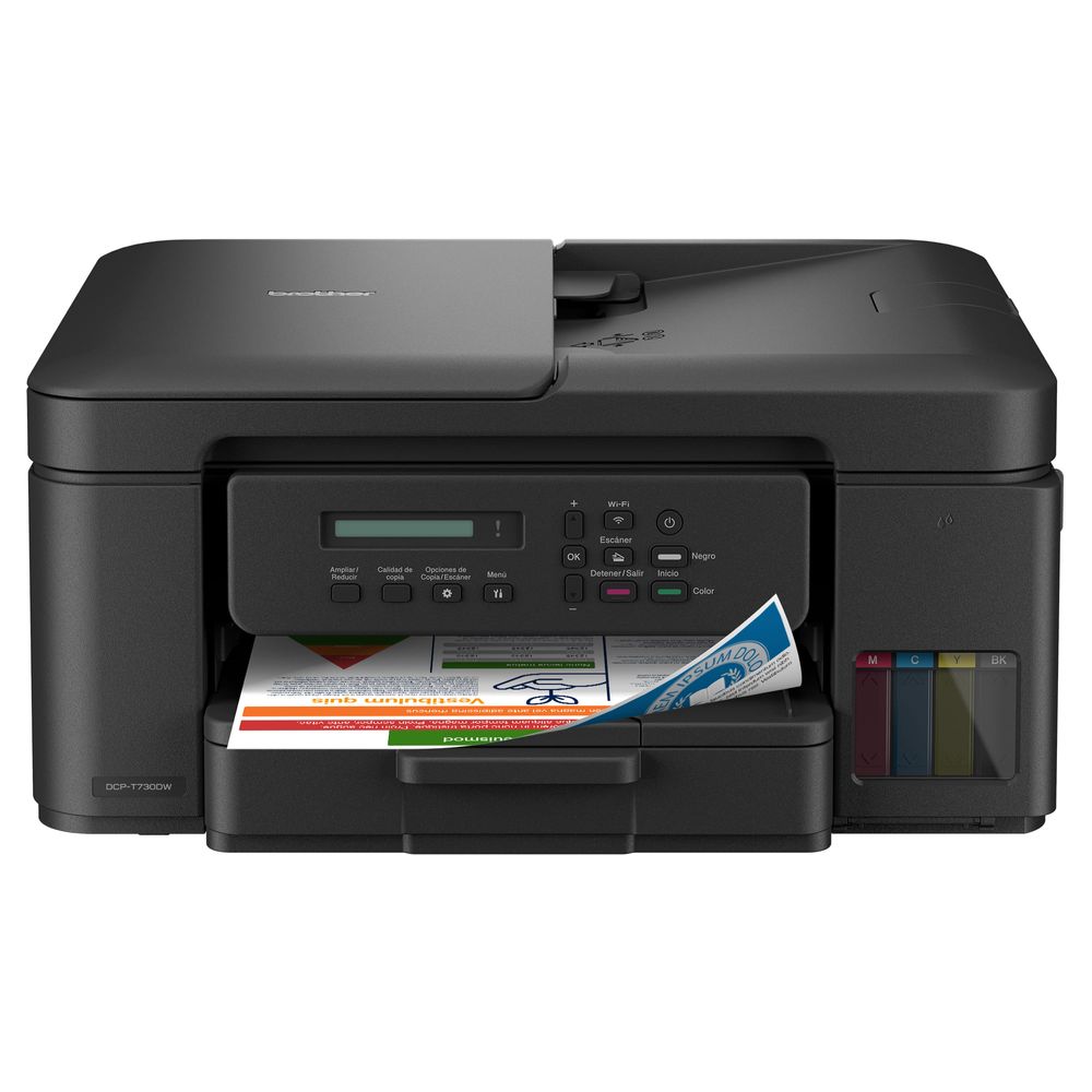 Impresora Multifuncional BROTHER DCPT730DW Negro Impresora Multifuncional BROTHER DCPT730DW Negro