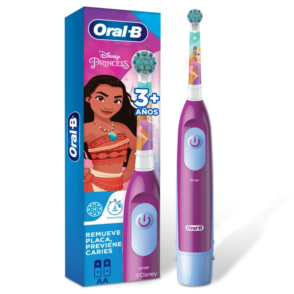 Cepillo Dental Eléctrico ORAL-B Disney Princesas Caja 1un Cepillo Dental Eléctrico ORAL-B Disney Princesas Caja 1un