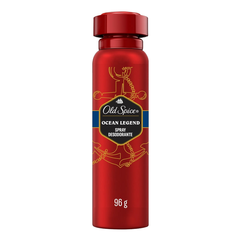 Desodorante para Hombre en Aerosol OLD SPICE Ocean Legend Frasco 96g Desodorante para Hombre en Aerosol OLD SPICE Ocean Legend Frasco 96g