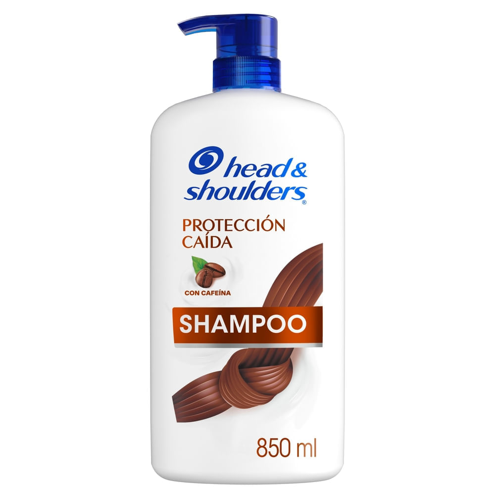 Shampoo HEAD & SHOULDERS Protección Caída Control Caspa Botella 850ml Shampoo HEAD & SHOULDERS Protección Caída Control Caspa Botella 850ml