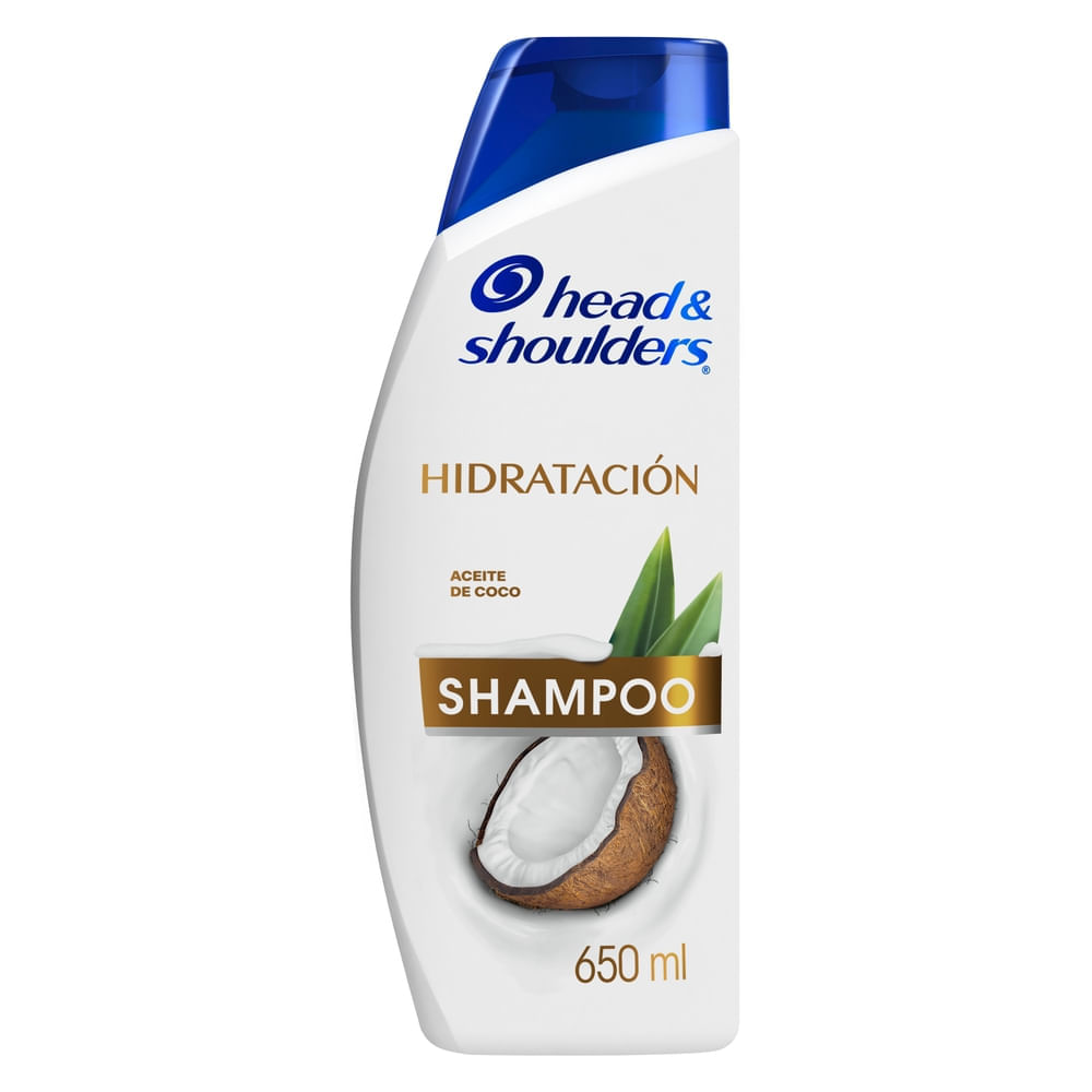 Shampoo HEAD & SHOULDERS Hidratación Control Caspa Botella 650ml Shampoo HEAD & SHOULDERS Hidratación Control Caspa Botella 650ml